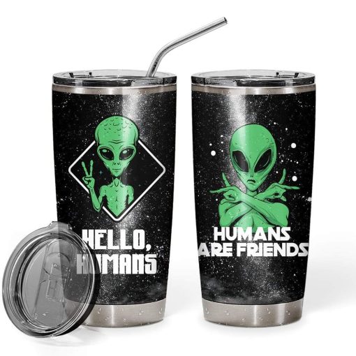 Gearhumans 3D Hello Humans Custom Design Vacuum Insulated Tumbler 9 Gearhumans 3D Hello Humans Custom Design Vacuum Insulated Tumbler