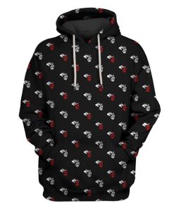 TWENTY ONE PILOTS Custom T-shirt - Hoodies Apparel HD-MV111355 3D Custom Fleece Hoodies Hoodie S 