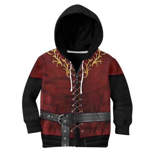 Tyrion Custom Hoodies T-shirt Apparel HD-GH20223K kid 3D apparel Kid Zip Hoodie 2XS/3-4