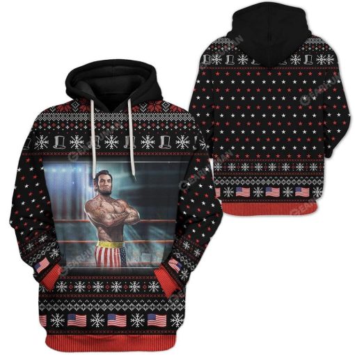Ugly Abraham Lincoln Custom T-shirt - Hoodies Apparel HD-AT20111909 3D Custom Fleece Hoodies
