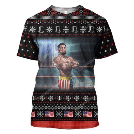 Ugly Abraham Lincoln Custom T-shirt - Hoodies Apparel HD-AT20111909 3D Custom Fleece Hoodies T-Shirt S