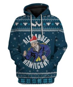 Ugly Alexander Hamilguns Custom T-shirt - Hoodies Apparel HD-AT12111917 3D Custom Fleece Hoodies Hoodie S 