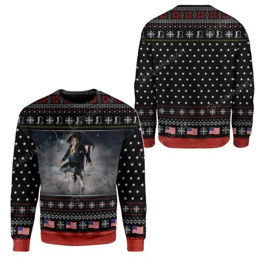 Ugly Ben Franklin vs. Zeus Custom Sweater Apparel HD-AT21111922 Ugly Christmas Sweater