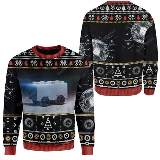 Ugly Blursed Cybertruck Custom Sweater Apparel HD-AT2811197 Ugly Christmas Sweater