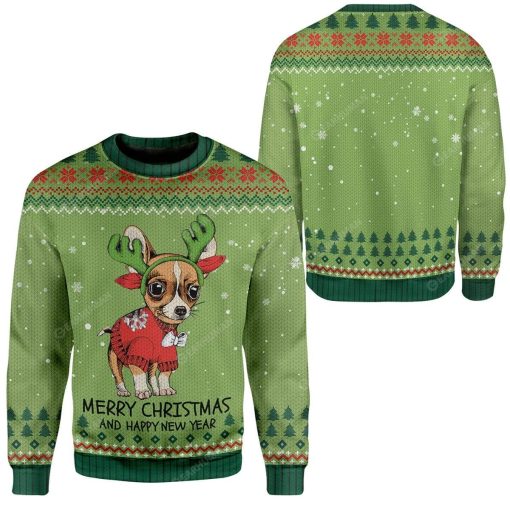 Ugly Chihuahua Christmas Hoodie T-Shirts Apparel DG-AT0512194 3D Custom Fleece Hoodies