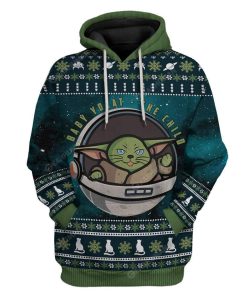 Ugly Christmas Baby Yocat The Child Custom T-Shirts Hoodies Apparel HD-AT0612195 3D Custom Fleece Hoodies Hoodie S 