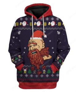 Ugly Christmas Bi*ch Please Hoodie T-Shirts Apparel HD-AT2711195 3D Custom Fleece Hoodies Hoodie S