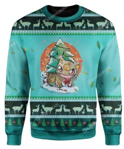 Ugly Christmas Bulbasaur Custom Sweater Apparel HD-TA11111905 Ugly Christmas Sweater Long Sleeve S