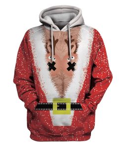 Ugly Christmas Custom T-shirt - Hoodies Apparel HD-UGL110178 3D Custom Fleece Hoodies Hoodie S 