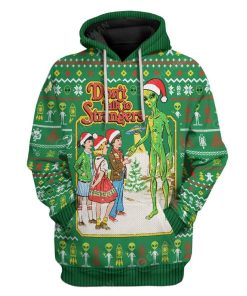 Ugly Christmas Don't Talk Custom T-Shirts Hoodies Apparel HD-AT2811198 3D Custom Fleece Hoodies Hoodie S 