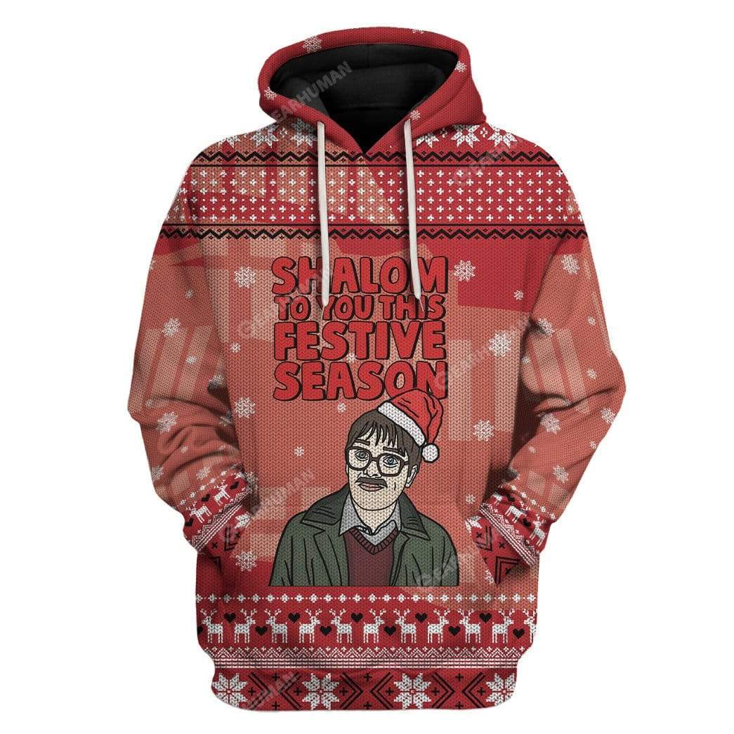 Gearhumans Ugly Christmas Friday Night Dinner Christmas Custom T-shirt - Hoodies Apparel 1 Ugly Christmas Friday Night Dinner Christmas Custom T-shirt - Hoodies Apparel HD-TA12111904 3D Custom Fleece Hoodies Hoodie S