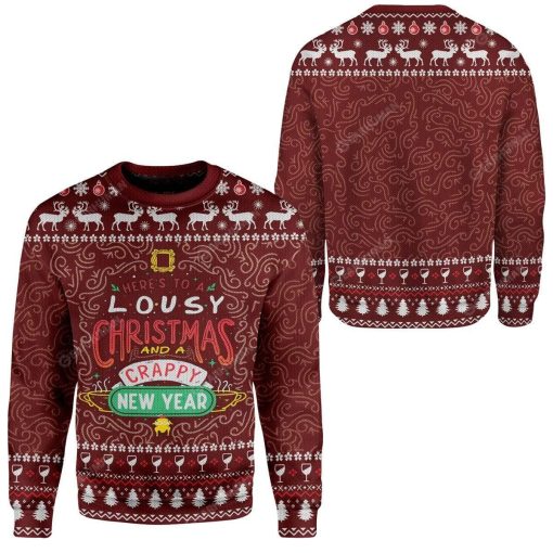 Ugly Christmas Friends Custom Sweater Apparel HD-DT13111911 Ugly Christmas Sweater