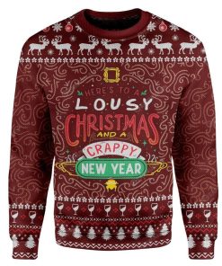 Ugly Christmas Friends Custom Sweater Apparel HD-DT13111911 Ugly Christmas Sweater Long Sleeve S 