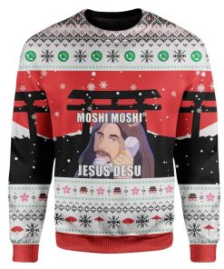 Ugly Christmas Jesus Custom Sweater Apparel HD-TA20111904 Ugly Christmas Sweater Long Sleeve S 