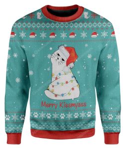 Ugly Christmas Merry Kissmyass Custom Sweater Apparel HD-AT25111916 Ugly Christmas Sweater Long Sleeve S 