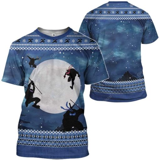 Ugly Christmas Ninja Hoodie TShirt Apparel HD-TA0312193 3D Custom Fleece Hoodies