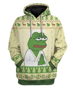 Ugly Christmas Pepe The Frog Hoodie T-Shirts Apparel HD-AT2911194 3D Custom Fleece Hoodies Hoodie S 