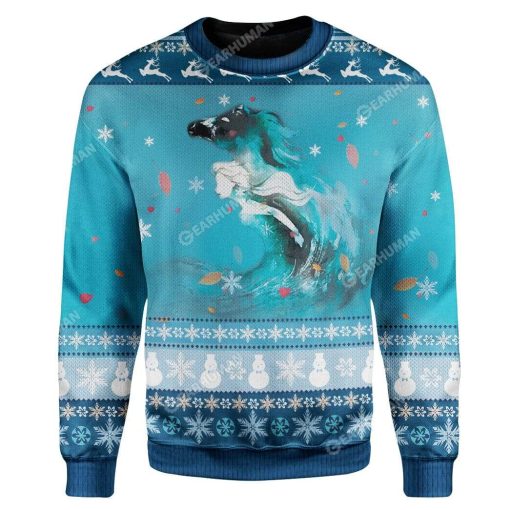 Ugly Christmas Princess Custom Sweater Apparel HD-TA25111913 Ugly Christmas Sweater Long Sleeve S