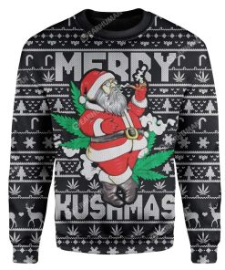 Ugly Christmas Santa Custom Hoodie Apparel HD-AT14111919 Ugly Christmas Sweater Long Sleeve S 