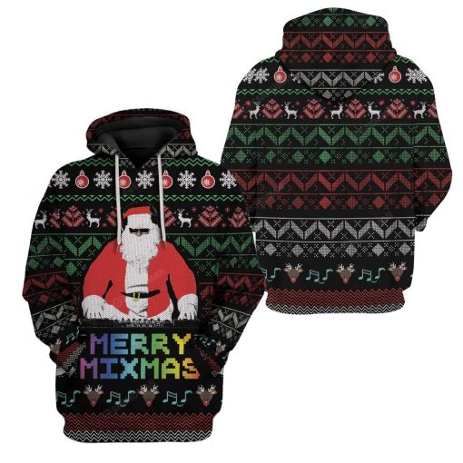 Gearhumans Ugly Christmas Santa Custom Sweater Apparel 12 Ugly Christmas Santa Custom Sweater Apparel HD-AT18111914 3D Custom Fleece Hoodies
