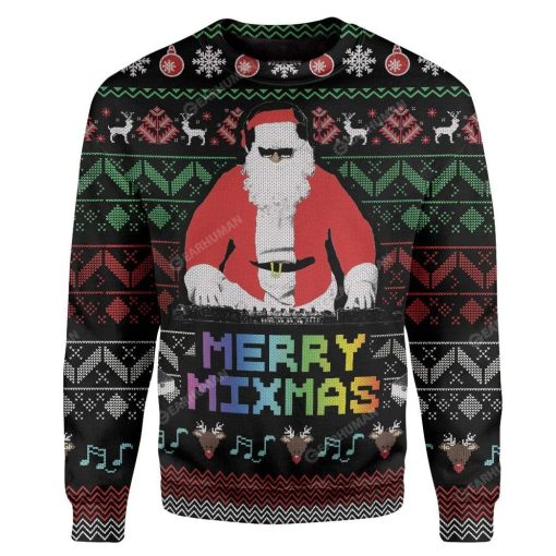 Gearhumans Ugly Christmas Santa Custom Sweater Apparel 9 Ugly Christmas Santa Custom Sweater Apparel HD-AT18111914 3D Custom Fleece Hoodies Long Sleeve S