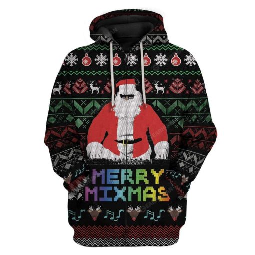 Gearhumans Ugly Christmas Santa Custom Sweater Apparel 11 Ugly Christmas Santa Custom Sweater Apparel HD-AT18111914 3D Custom Fleece Hoodies Zip Hoodie S