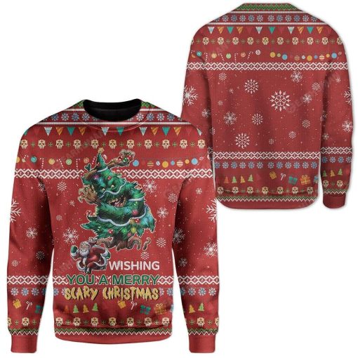 Ugly Christmas Santa Custom Sweater Apparel HD-TA11111903 Ugly Christmas Sweater