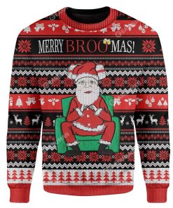 Ugly Christmas Santa Custom T-shirt - Hoodies Apparel HD-AT06111915 Ugly Christmas Sweater Long Sleeve S 