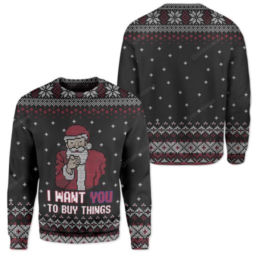 Gearhumans Ugly Christmas Santa Custom T-shirt - Hoodies Apparel 13 Ugly Christmas Santa Custom T-shirt - Hoodies Apparel HD-AT13111919 3D Custom Fleece Hoodies