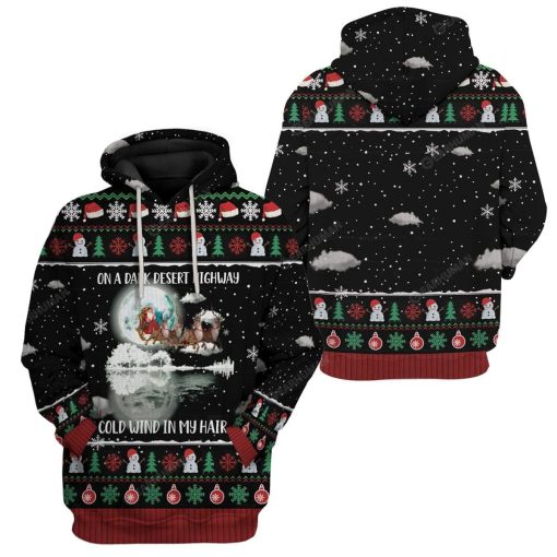 Ugly Christmas Santa Custom T-shirt - Hoodies Apparel HD-DT18111917 3D Custom Fleece Hoodies