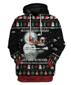 Ugly Christmas Santa Custom T-shirt - Hoodies Apparel HD-DT18111917 3D Custom Fleece Hoodies Hoodie S 