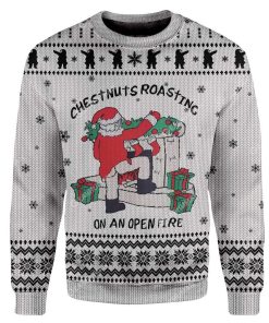 Ugly Christmas Santa Custom T-shirt - Hoodies Apparel HD-TT08111902 Ugly Christmas Sweater Long Sleeve S 