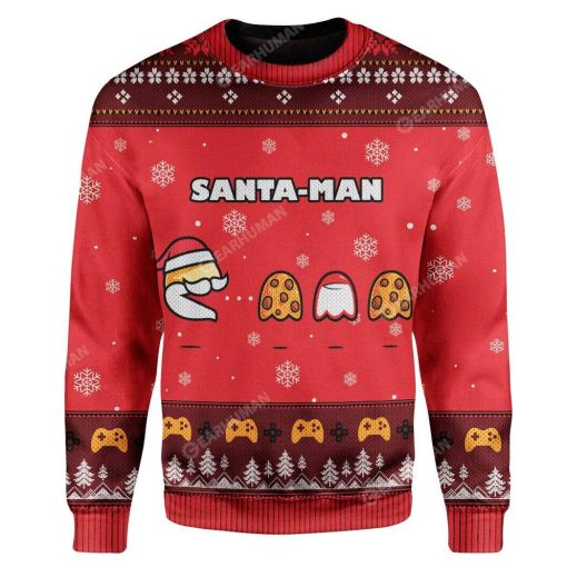 Ugly Christmas Santa Man Sweater Apparel HD-TA2811192 Ugly Christmas Sweater Long Sleeve S