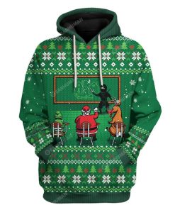 Ugly Christmas School Custom T-shirt - Hoodies Apparel HD-AT21111919 3D Custom Fleece Hoodies Hoodie S 