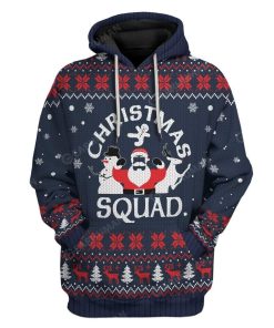 Ugly Christmas Squad Hoodie T-Shirts Apparel HD-AT3011192 3D Custom Fleece Hoodies Hoodie S 
