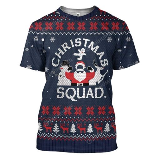 Gearhumans Ugly Christmas Squad Hoodie T-Shirts Apparel 10 Ugly Christmas Squad Hoodie T-Shirts Apparel HD-AT3011192 3D Custom Fleece Hoodies T-Shirt S