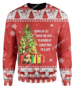 Ugly Christmas Tree Custom Sweater Apparel HD-AT12111908 Ugly Christmas Sweater Long Sleeve S 
