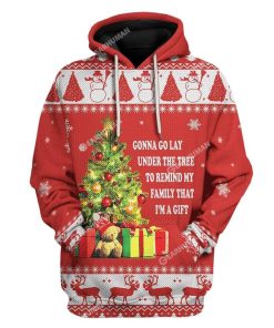 Ugly Christmas Tree Custom T-shirt - Hoodies Apparel HD-AT12111908 3D Custom Fleece Hoodies Hoodie S 