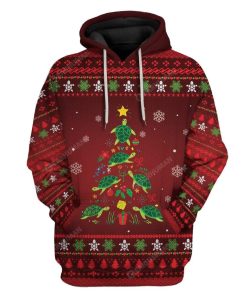 Ugly Christmas Tree Custom T-Shirts Hoodies Apparel HD-TT25111903 3D Custom Fleece Hoodies Hoodie S 