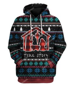 Ugly Christmas True Story Custom T-Shirts Hoodies Apparel HD-TA25111906 3D Custom Fleece Hoodies Hoodie S 