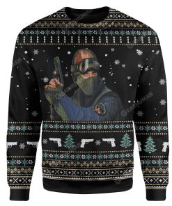 Ugly Counter Strike Custom Sweater Apparel HD-AT19111908 Ugly Christmas Sweater Long Sleeve S 
