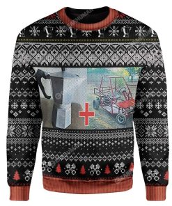 Ugly Cybertruck Custom Sweater Apparel HD-AT2611195 Ugly Christmas Sweater Long Sleeve S 