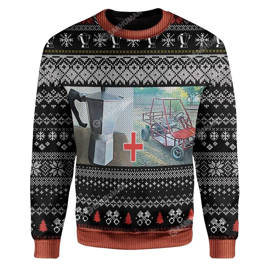 Gearhumans Ugly Cybertruck Custom Sweater Apparel 2 Ugly Cybertruck Custom Sweater Apparel HD-AT2611195 Ugly Christmas Sweater Long Sleeve S