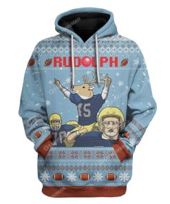 Ugly Deer Custom T-shirt - Hoodies Apparel HD-TA14111905 3D Custom Fleece Hoodies Hoodie S 