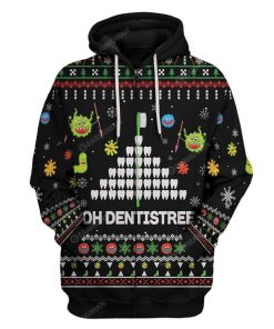 Ugly Dentistree Custom T-shirt - Hoodies Apparel HD-TA16111919 3D Custom Fleece Hoodies Hoodie S 