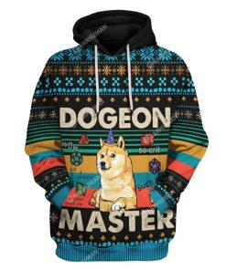 Ugly Dogeon Master Custom T-Shirts Hoodies Apparel DG-DT2711191 3D Custom Fleece Hoodies Hoodie S 