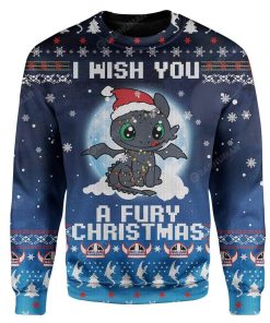 Ugly Fury Christmas Custom Sweater Apparel HD-DT12111902 Ugly Christmas Sweater Long Sleeve S 