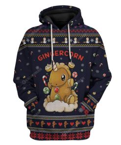 Ugly Gingercorn Custom T-shirt - Hoodies Apparel HD-DT13111905 3D Custom Fleece Hoodies Hoodie S