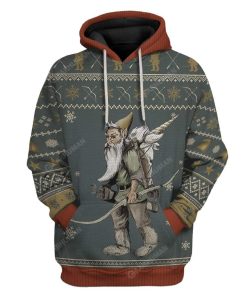 Ugly Gnome Packing Out a Unicorn Custom T-Shirts Hoodies Apparel HD-AT25111901 3D Custom Fleece Hoodies Hoodie S 