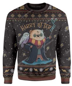 Ugly Harry Otter Custom Sweater Apparel HD-AT18111906 Ugly Christmas Sweater Long Sleeve S